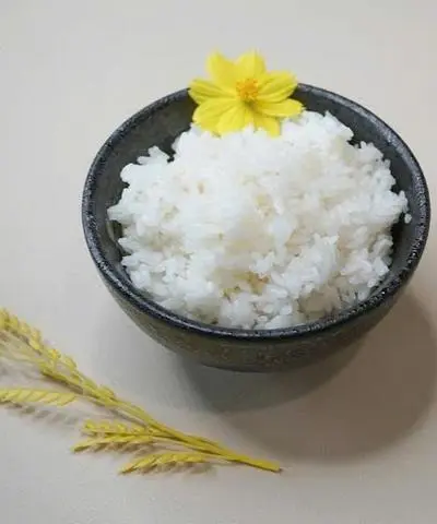 Hình ảnh cơm trắng gạo nhật