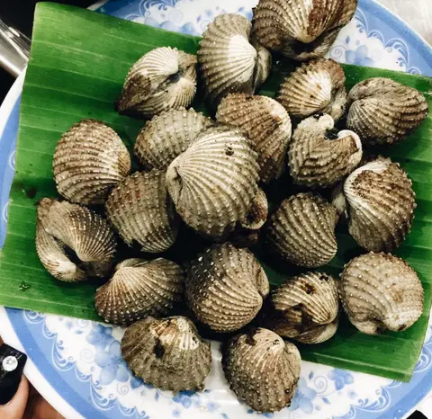 Hình ảnh Sò huyết nướng mọi