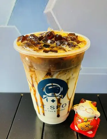 Hình ảnh Cà phê sữa tươi đường đen