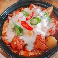 Hình ảnh Gà phô mai hàn quốc