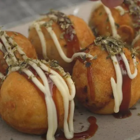 Hình ảnh Bánh bạch tuộc ( 4 viên )