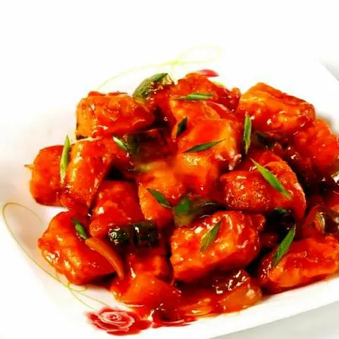 Hình ảnh Paneer Chilli ( Phô mai xào chua ngọt)