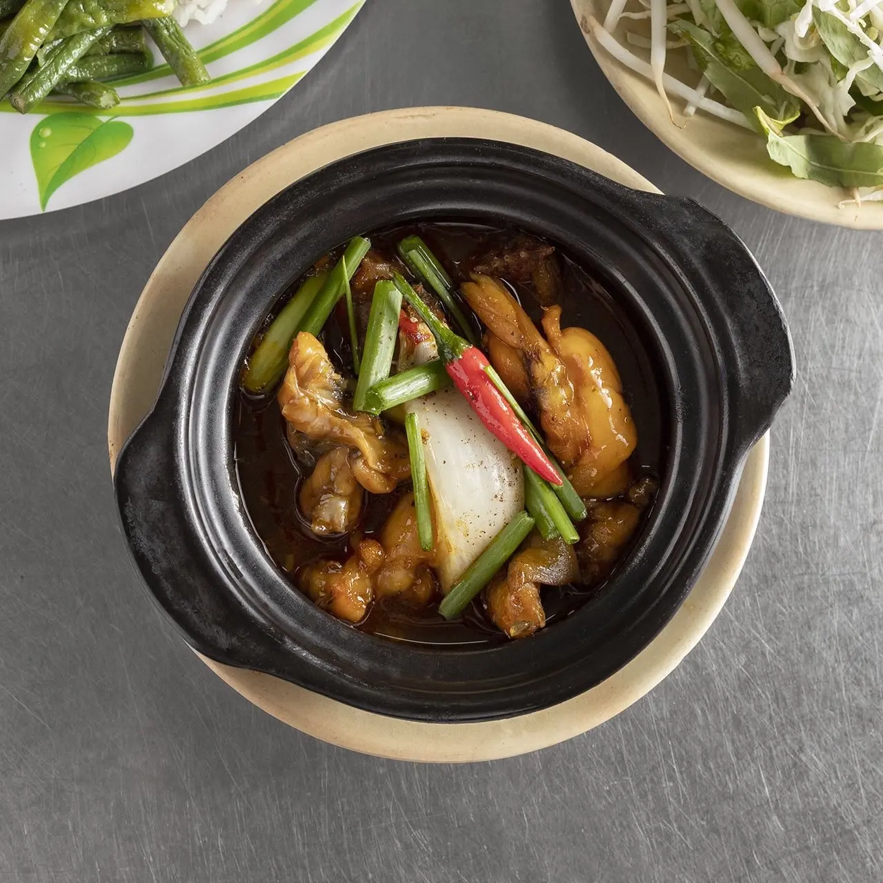 Hình ảnh Cơm ếch xào lăn