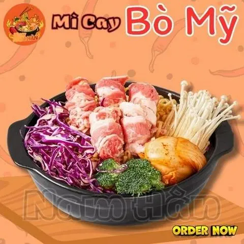 Hình ảnh Mì cay bò mỹ