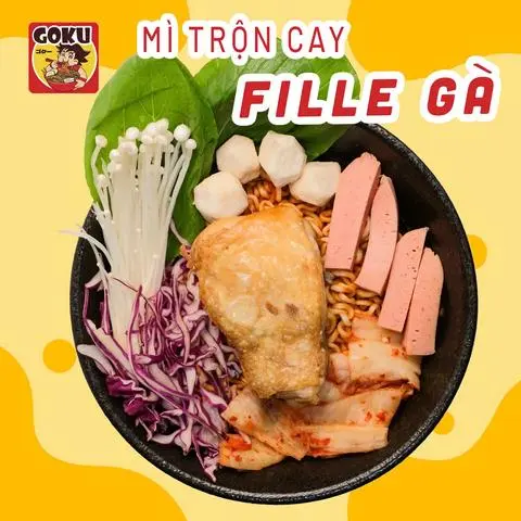 Hình ảnh Mì trộn Fille gà SPYCY YAKINIKU