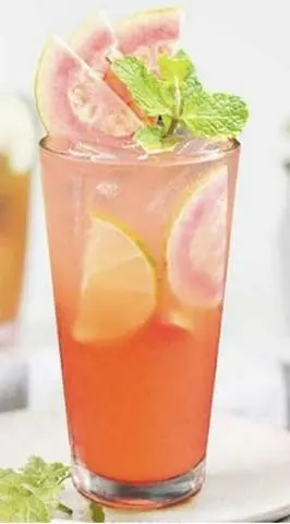 Hình ảnh trà ổi hồng