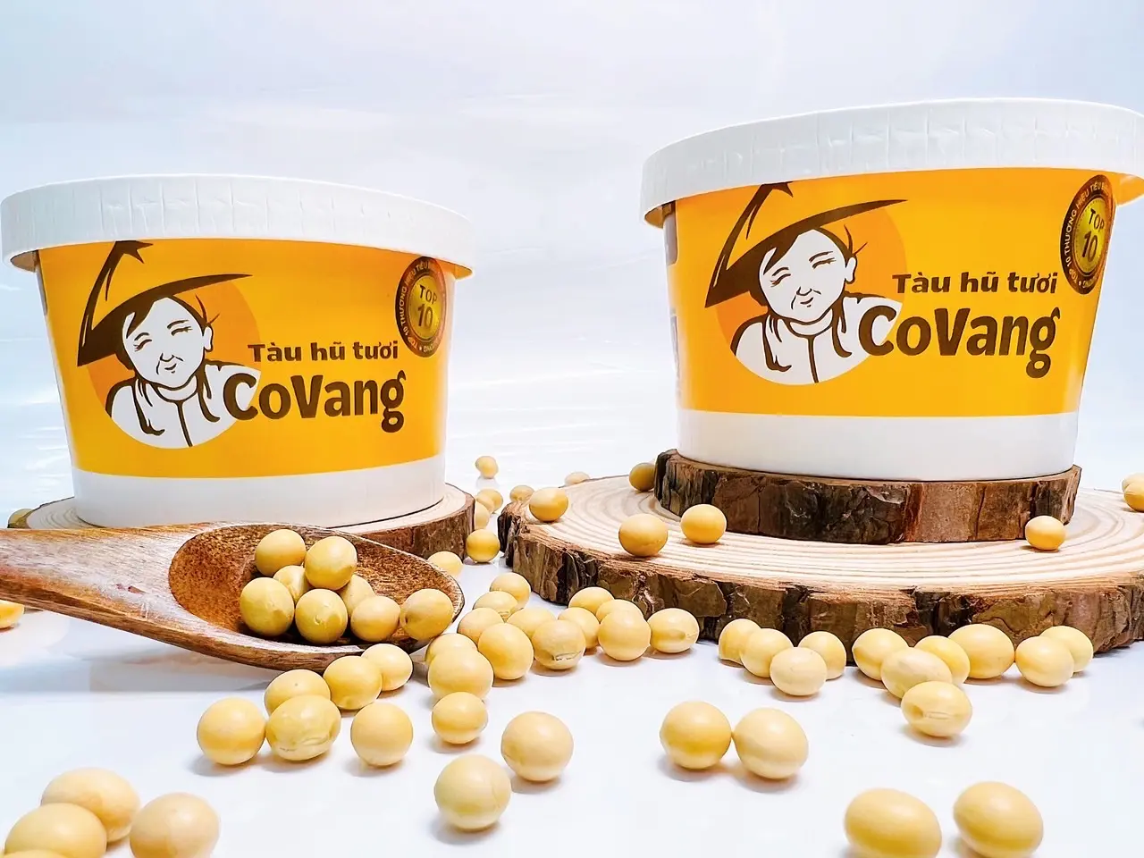 Hình ảnh Combo 20 hộp tàu hủ tươi covang/co vang
