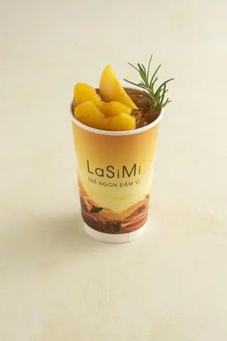 Hình ảnh Trà ô long đào cam sả