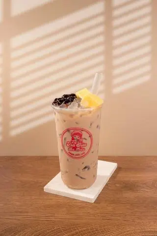 Hình ảnh TRÀ SỮA (Trân Châu Đen+Trân Châu Trắng+Pudding Trứng)
