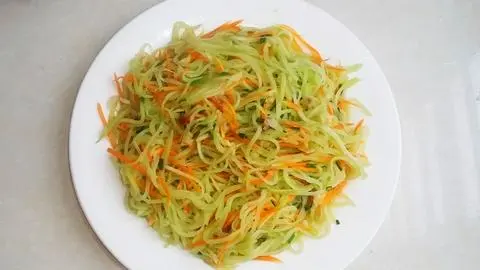 Hình ảnh su Su xào 