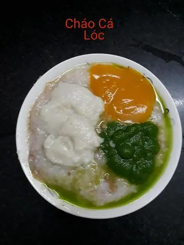 Hình ảnh Cháo dinh dưỡng cá hồi - cho trẻ em