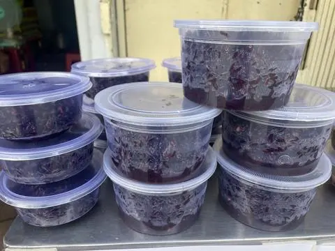 Hình ảnh cơm rượu Cẩm& trắng hũ nhỏ
