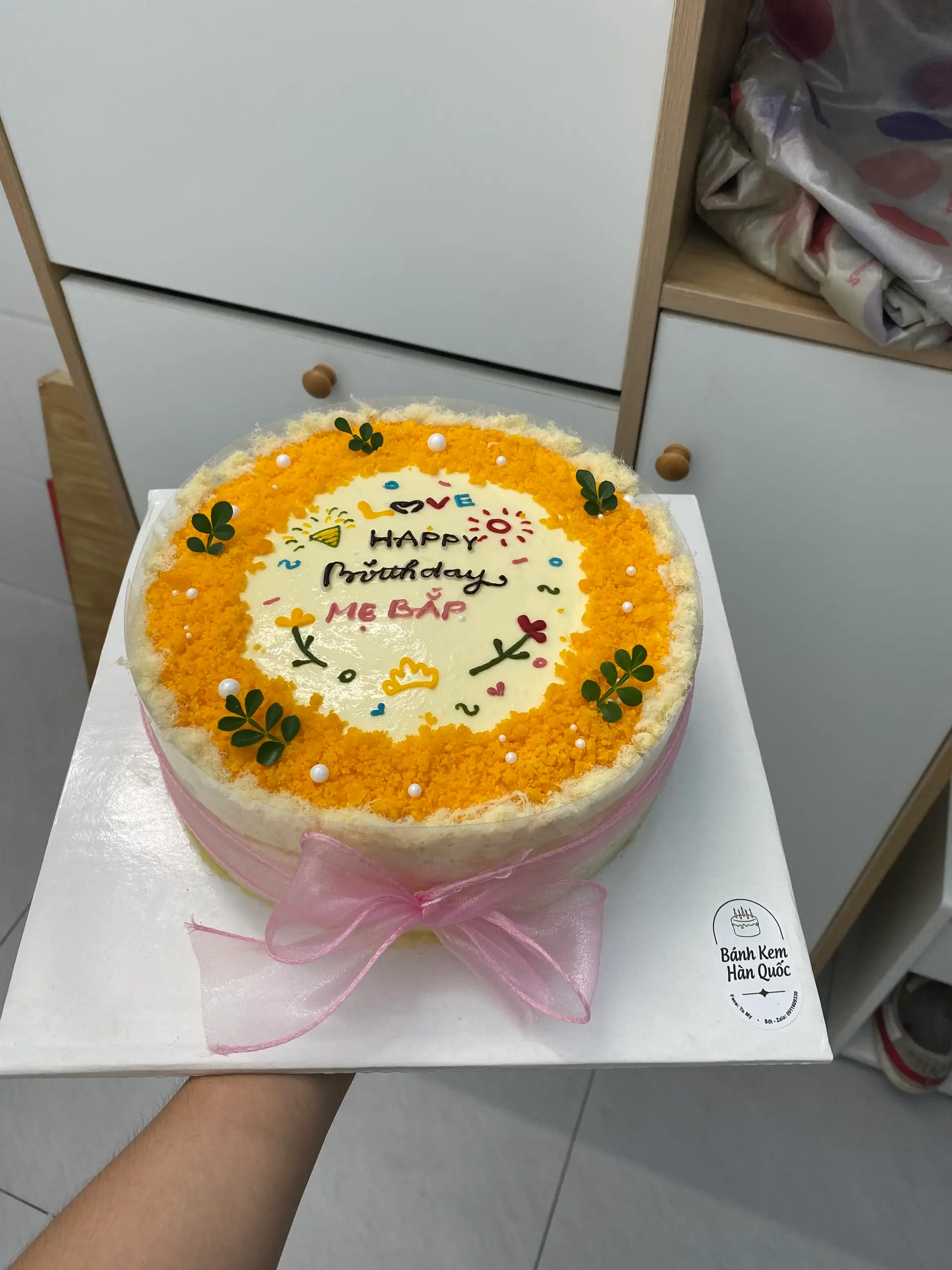 Hình ảnh bánh trứng muối 15cm 199k