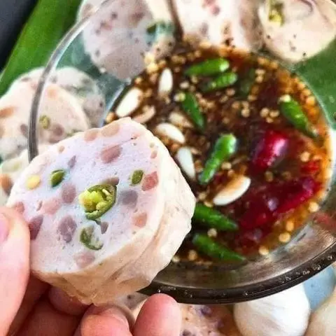Hình ảnh Chả da heo ớt xiêm