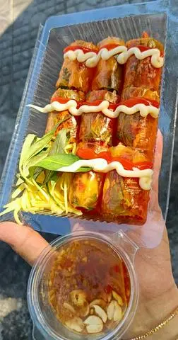 Hình ảnh BÁNH TRÁNG CUỐN  FULL TOPPING 