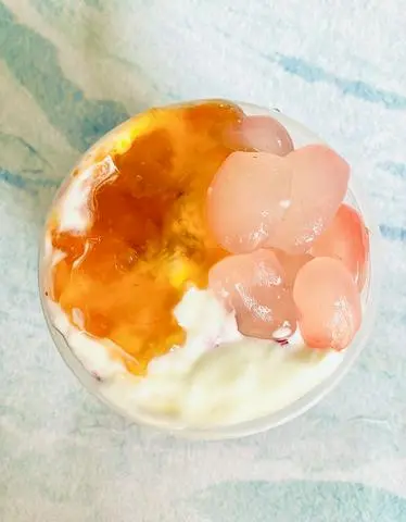 Hình ảnh Sữa chua Đào hạt đác