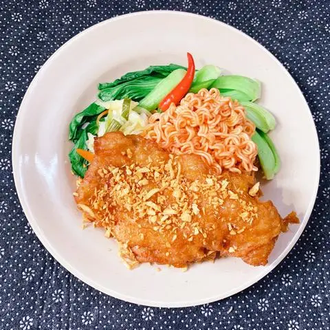 Hình ảnh Mì Trộn Gà Giòn Đặc Biệt