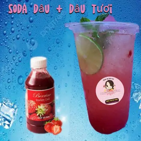 Hình ảnh Soda dâu 700ml 