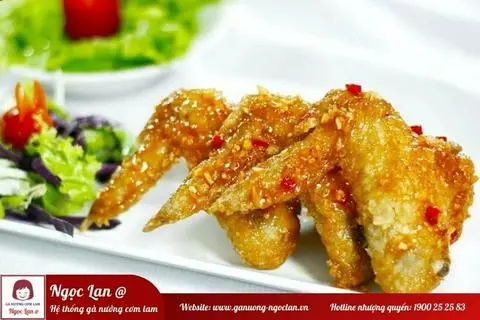 Hình ảnh Cánh gà chiên bơ