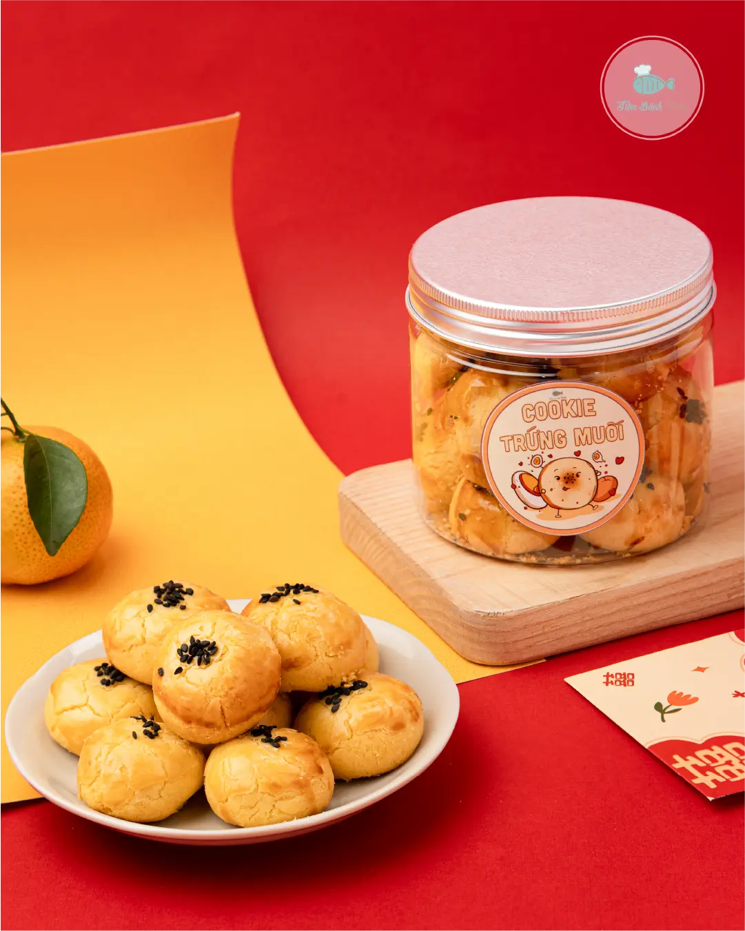 Hình ảnh Cookie Trứng Muối (hủ)