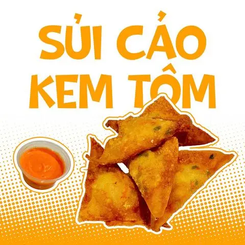 Hình ảnh Sủi Cảo Kem Tôm