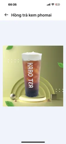 Hình ảnh hồng trà hạt chia