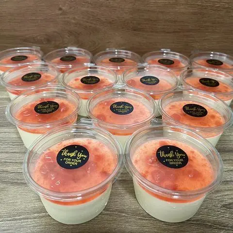 Hình ảnh Panna Cotta Ổi Hồng