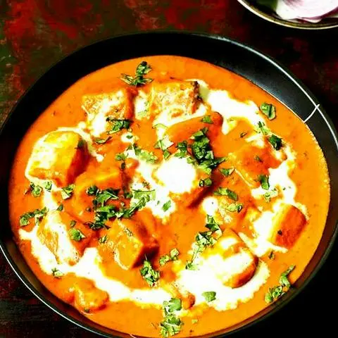 Hình ảnh Paneer Butter Masala ( Phô mai nhà làm nấu sốt kem Cà ri)
