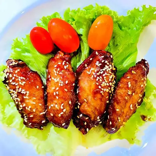 Hình ảnh Cánh gà sốt mật ong 4 miếng 