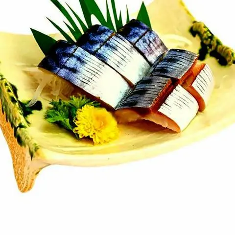 Hình ảnh Sashimi Cá Saba Ngâm Giấm