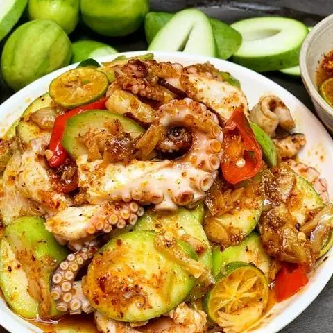 Hình ảnh Bạch Tuộc Lắc Cóc Xoài - Lớn
