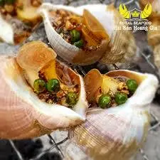 Hình ảnh Ốc Bulot Nướng Tiêu Xanh 