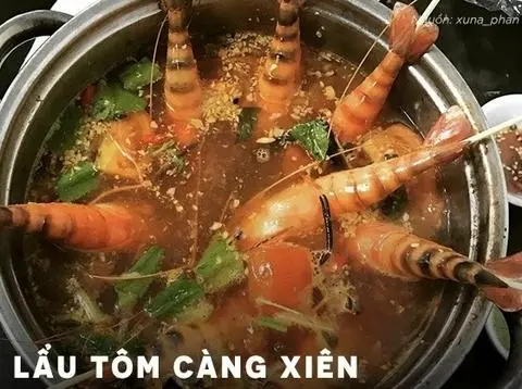 Hình ảnh Lẩu tôm càng xiên