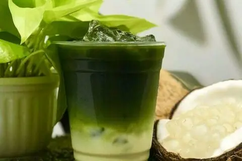 Hình ảnh rau má đậu xanh