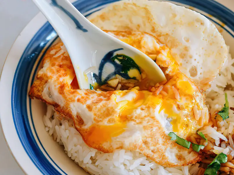 Hình ảnh Cơm nấu opla - 1 trứng