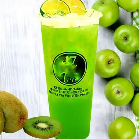 Hình ảnh Trà táo xanh kiwi