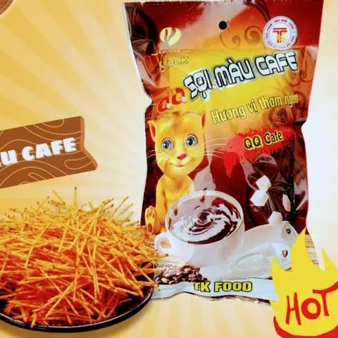 Hình ảnh 2 Snack Sợi Màu Càfê