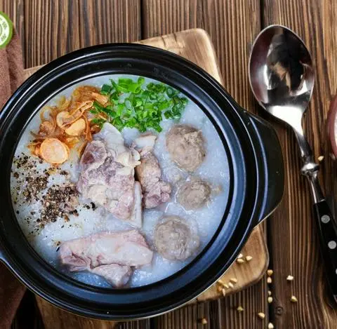 Hình ảnh Cháo sườn bò viên 