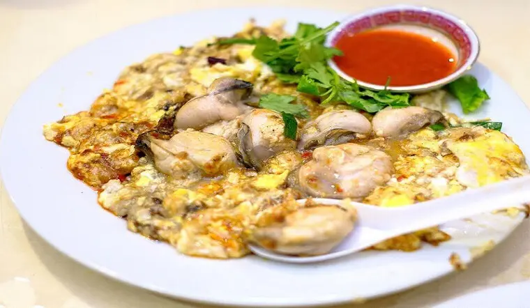 Hình ảnh Hàu chiên trứng 