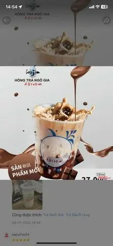 Hình ảnh Trà sữa socola