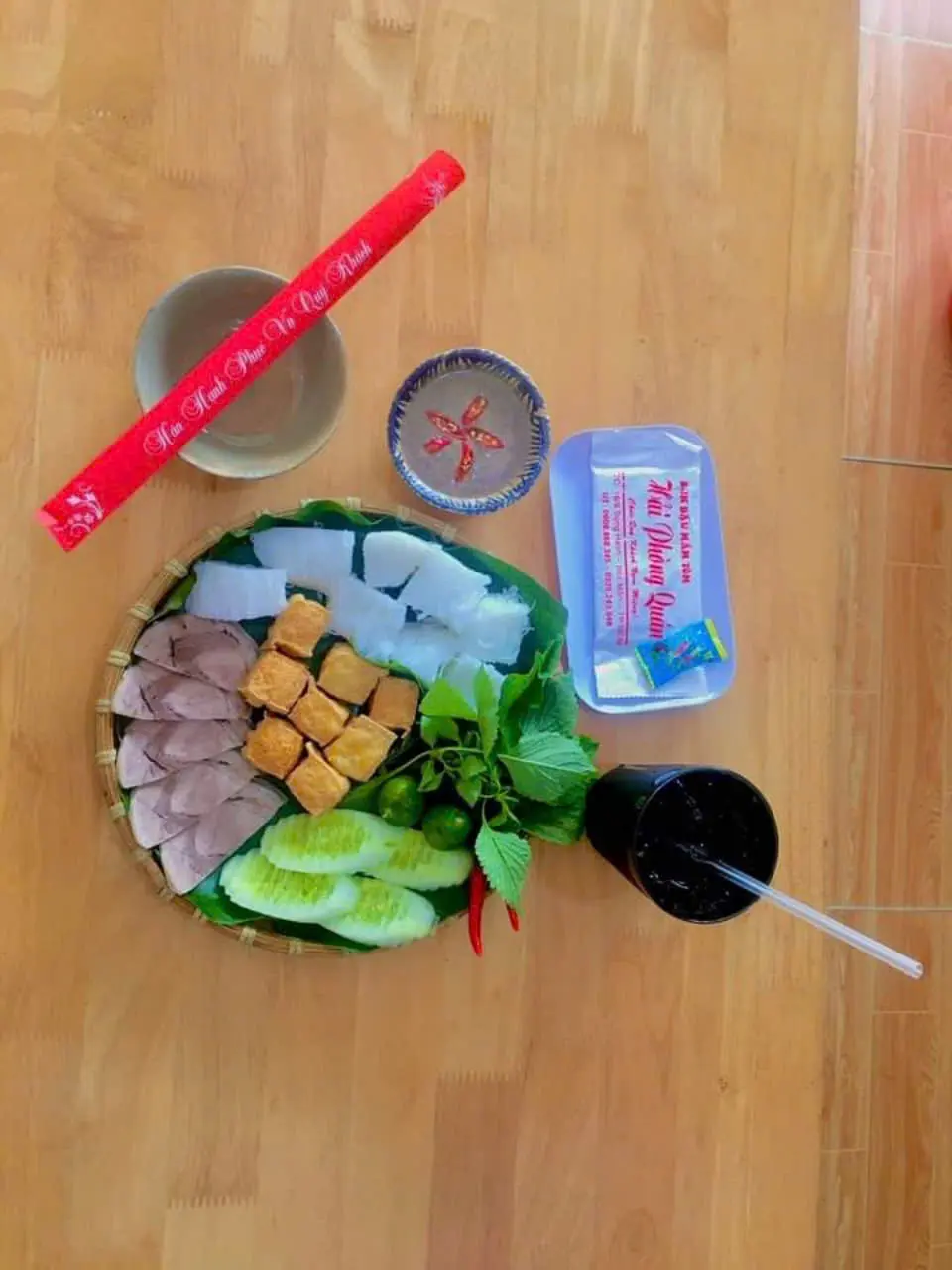 Hình ảnh Bún đậu bao tử 