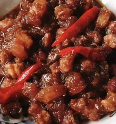 Hình ảnh Thịt kho mắm ruốc +cơm