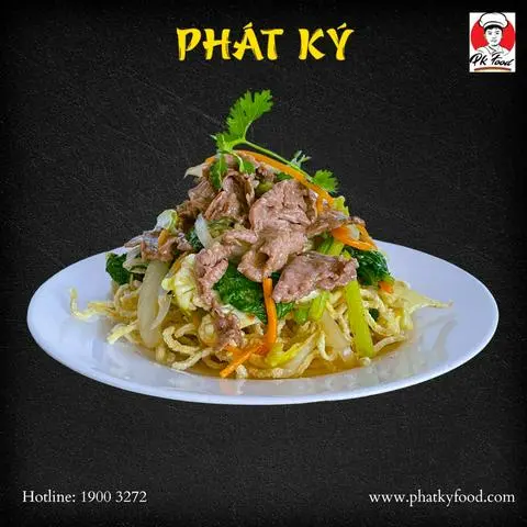 Hình ảnh Mì Xào Giòn Thịt Bò 