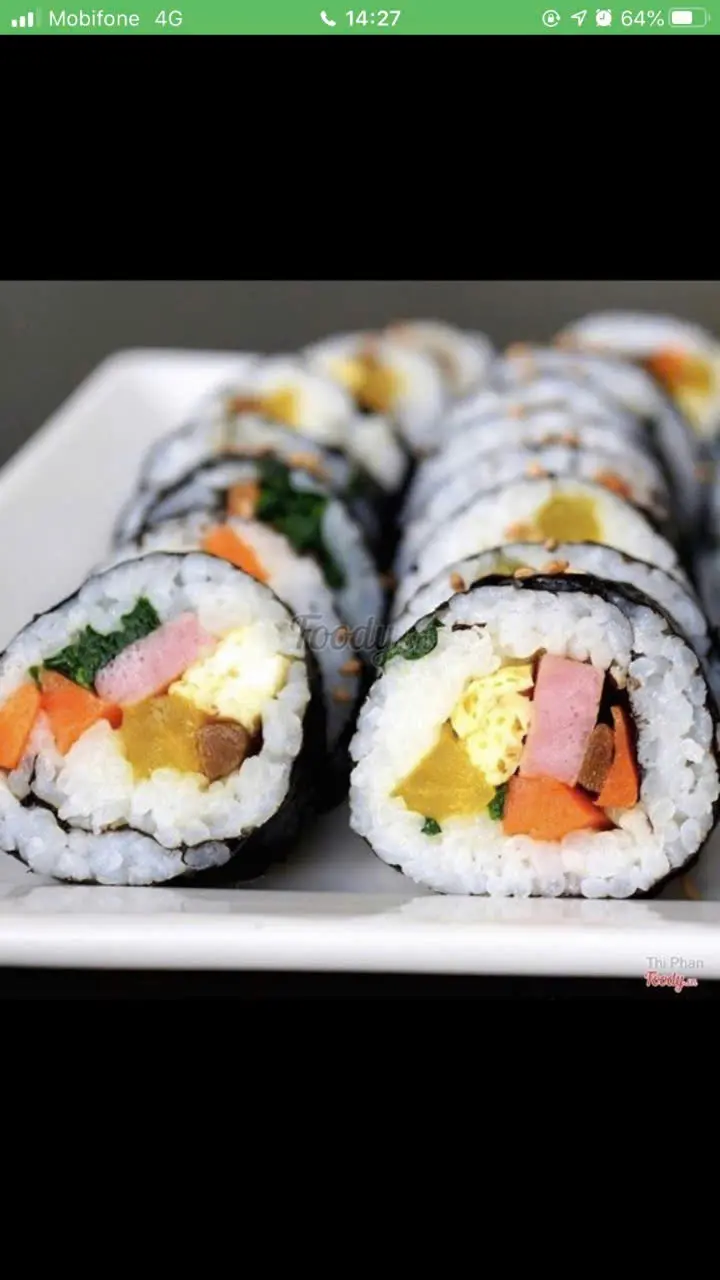 Hình ảnh Kimbab Chả Cá HQ