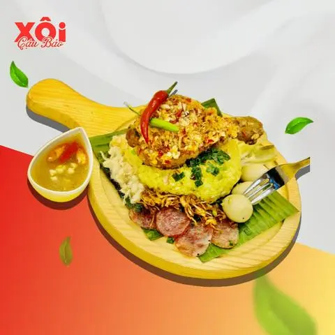 Hình ảnh Xôi đùi gà chiên mắm - MUST TRY