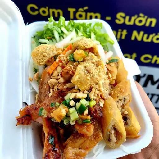 Hình ảnh Bún thịt nướng không chả giò