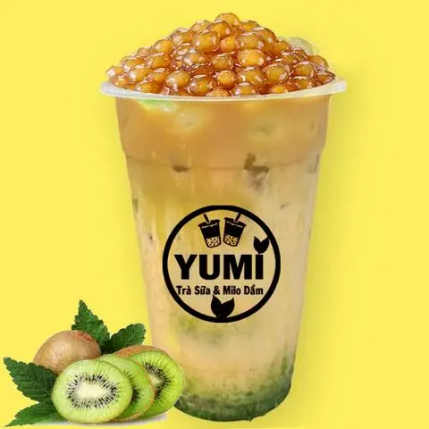 Hình ảnh Trà Sữa Kiwi Tươi Dầm (Size 700ml)
