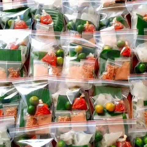 Hình ảnh Bánh tráng muối nhuyễn 