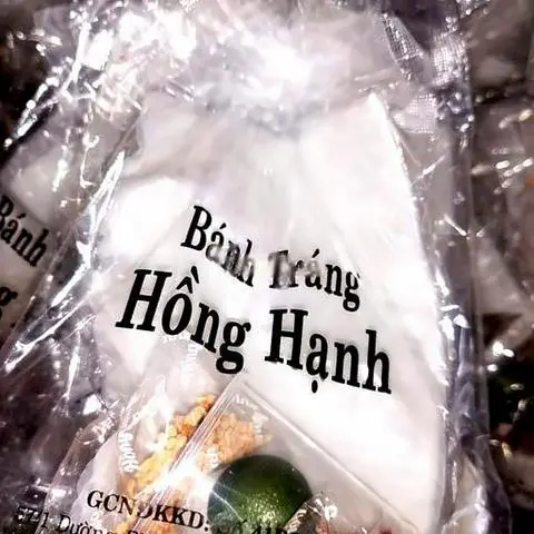 Hình ảnh Bánh tráng tắc hồng hạnh 