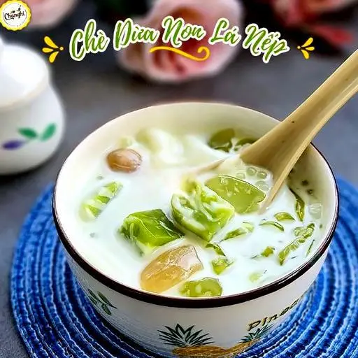 Hình ảnh Chè dừa non lá nếp
